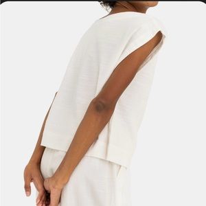 Set of Two LAUDE the Label Everyday Tops (Black + White) Wore Once